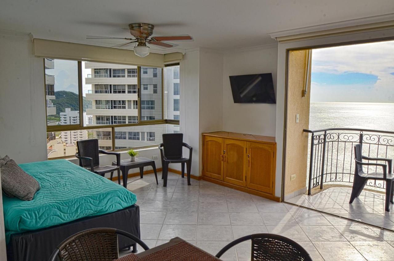 Apartamentos El Penon Del Rodadero Vista Al Mar - By Apartamar Santa Marta 외부 사진